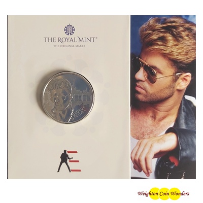 2024 BU £5 Coin Pack - Music Legends - George Michael